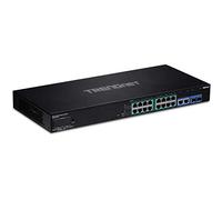 TRN TPE-3018LS - Switch, 18 porte, Gigabit Ethernet, PoE+, RJ45/SFP