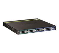 Trendnet TPE-4840WS Switch PoE+ Web Smart con 48 Porte Gigabit, Nero