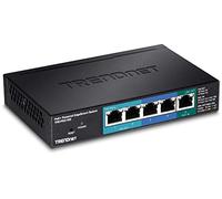 TRENDnet, TPE-P521ES, Interruttore EdgeSmart Alimentato Poe+ Gigabit 5 porte con Pass-Through PoE