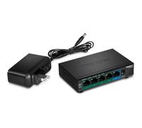 TRENDnet TPE-TG52 5-Port-Gigabit-PoE+-Switch, 32 W PoE-Leistungsbudget, 10 Gbit/