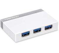 TRENDnet, TU3-H4, Hub USB 3.0 4 Porte, fino a 5 Gbps, adattatore di alimentazione incluso, Plug & Play