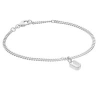 trendor Bracciale da ragazza con lettera U, argento 925, rodiato, 21590-U
