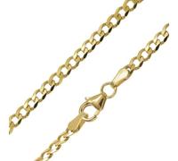 trendor Collana a catena da uomo, argento 925 placcato oro, 31033-50 50 cm