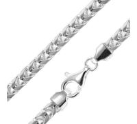 trendor Collana da uomo, argento 925, catena a coda di volpe 50 cm | Elegante collana da uomo, un accessorio senza tempo