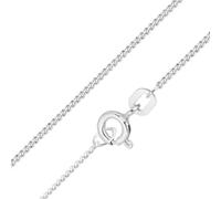 trendor Collana da uomo in argento 925 fine catena a maglia barbazzale per ciondolo gioiello senza tempo per uomini, accessorio alla moda 28940, 50 cm, Argento sterling, Nessuna pietra preziosa