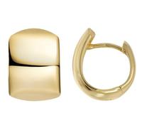 trendor Orecchini da donna, argento 925, placcati oro, Ø 13 mm, 21940