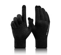 TRENDOUX Trendux, guanti invernali da uomo e donna unisex con touch screen - antiscivolo - polsino elastico - materiale caldo elasticizzato, Unisex - Adulto Uomo, Cruz V2 Fresh Foam, Large