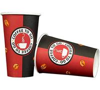 Trendsky Made in Germany 1000 tazze da caffè da 300 ml, in cartone da 12 oz. 0,3 l di carta rigida