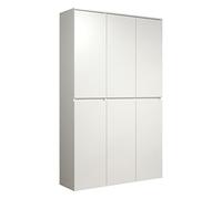 Trendteam smart living - Armadio multifunzione multiuso - Armadio - Nevada - dimensioni 111 x 191 x 34 cm (L x A x P) - Colore Bianco - 213215701