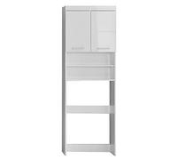 trendteam smart living Arredamenti, Bianco Liscio (Alta lucentezza), 63 x 187 x 24 cm