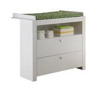 trendteam smart living bzo63001 camera del bambino comò bianco, 96 x 102 x 77 cm