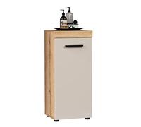 trendteam smart living - Ivrea - Armadio da pavimento - Cashmir (beige)/rovere - Tipo di supporto con 1 anta (battuta a sinistra/destra) e 1 ripiano - 36 x 81 x 31 cm - Ampio spazio di archiviazione