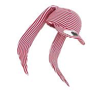 Trendy 2000 Conigli Orecchio Cappello Da Baseball Classico Striscia Sole con Cuori Patch per Subculturale Donne Adolescenti Uso quotidiano Conigli Orecchio, Rosso, Taglia unica