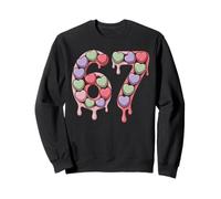 Trendy 67 Candy Cuore Drip Style Estetica Ragazza 67 Felpa