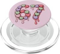 Trendy 67 Candy Cuore Drip Style Estetica Ragazza 67 PopSockets PopGrip per MagSafe