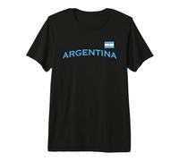 Trendy Apparel Argentina Large Text Griffin Center Shield Maglietta Premium