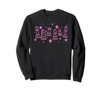 Trendy Apparel Chess Pieces Just A Girl Who Loves Chess Back Felpa