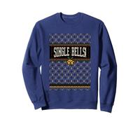 Trendy Apparel Christmas Single Bells Funny Ugly Sweater Felpa