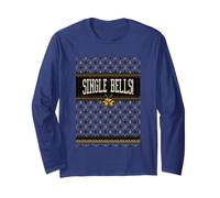 Trendy Apparel Christmas Single Bells Funny Ugly Sweater Maglia a Manica