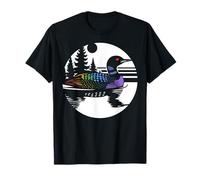Trendy Apparel Circular Rainbow Common Loon Maglietta