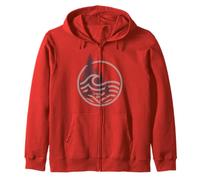 Trendy Apparel Dusk Nature Moonless Forest Somber Waves Felpa con Cappuccio