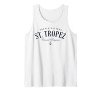 Trendy Apparel French Riviera St. Tropez Costal Elegance Canotta