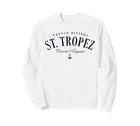 Trendy Apparel French Riviera St. Tropez Costal Elegance Felpa