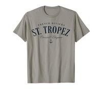 Trendy Apparel French Riviera St. Tropez Costal Elegance Maglietta
