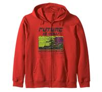 Trendy Apparel Future Is Now Better Days Ahead Felpa con Cappuccio