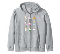 Trendy Apparel Geese Grid Ready for The Summer Outfits Felpa con Cappuccio