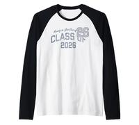 Trendy Apparel Graduation Ready To Get out of Class of 2026 Maglia con Maniche Raglan