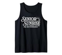 Trendy Apparel Graduation Senior Sunrise To A Bright Future Canotta