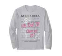 Trendy Apparel Graduation We Did It Class of 26! Guest Check Maglia a Manica