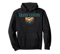 Trendy Apparel Grand Canyon Arizona Soaring Eagle Sunset Felpa con Cappuccio