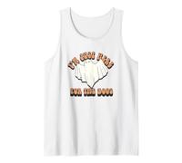Trendy Apparel Halloween I'm Just Here for The Boos Ghost Canotta