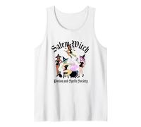 Trendy Apparel Halloween Salem Witch Spell Cauldron Canotta