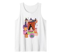 Trendy Apparel Halloween Spooky Potion Bottles Canotta
