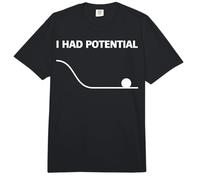 Trendy Apparel I Had Potential Physics & Space Energy Pun Comfort Colors Adult Heavyweight T-Shirt