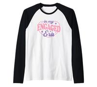 Trendy Apparel in My Engaged Era Heart Shape Portrait Maglia con Maniche Raglan