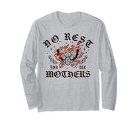 Trendy Apparel Mother's Day No Rest for The Mothers Tattoo Maglia a Manica