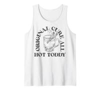 Trendy Apparel Original Cure all Hot Toddy Hot Cup Line Art Canotta
