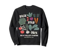Trendy Apparel Pick Your Own Sun Valley Farms Vegetables Felpa