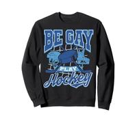Trendy Apparel Play Hockey Blue Felpa