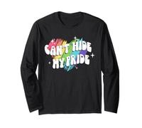 Trendy Apparel Pride Can't Hide My Pride Rainbow Heart Maglia a Manica
