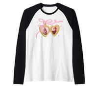 Trendy Apparel Punch The Monkey & His Plushy Picture Locket Maglia con Maniche Raglan