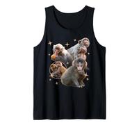 Trendy Apparel Punch The Monkey Shining Picture Montage Canotta