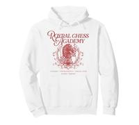 Trendy Apparel Royal Chees Acadamy Classes Tournaments Club Felpa con Cappuccio