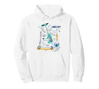 Trendy Apparel Scooter Let's Go!! Let The Good Times Roll Felpa con Cappuccio