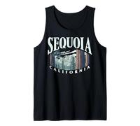 Trendy Apparel Sequoia California National Park Tree Scenery Canotta