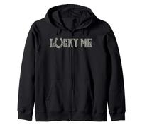 Trendy Apparel St. Patrick's Day Lucky Me Vintage Style Logo Felpa con Cappuccio